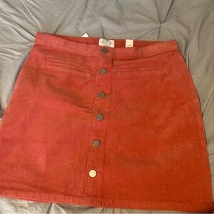 The Children's Place Red Mini A-line Skirt